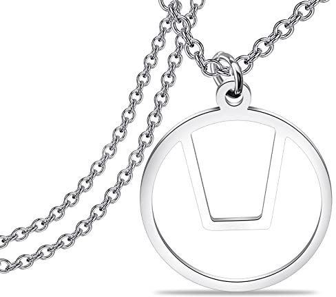 KEYCHIN Queen Of Spades Necklace, Stainless Steel, Unisex, Adult, Casual, Gift, Swinger Lifestyle