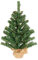 Rocky Mountain Goods Kleiner Weihnachtsbaum für den Tisch, 30,5 cm, unbeleuchteter Weihnachtsbaum mit Jute-Basis, ideal für Weihnachtstisch-Mittelstück, schöne Miniatur-Kiefer (1)