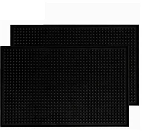 Tapis De Bar 2 Pièces, Tapis De Service De Bar 45 X 30 X 1 Cm, Tapis De Comptoir De Bar, Tapis De Service Imperméable En PVC Pour Comptoir De Bar, Restaurant, Café