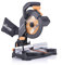 Evolution Power Tools R210CMS Scie à onglet composite, lame TCT de coupe multi-matériaux de 8-1/4 pouces incluse, coupe bois, métal, plastique et plus, onglet de 45° à 45° degré et angles coniques