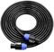 Hsthe Sea 1 m Speakon-auf-Speakon-Lautsprecherkabel Speakon-Stecker auf Stecker-Klinkenstecker-Lautsprecher-Breakout-Twist-Lock-Audiokabel für DJ-PA-Anschluss