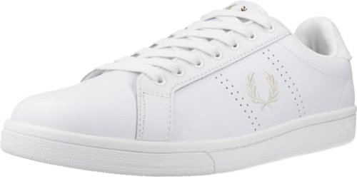Fred Perry Herren b721 Sneaker white - porcelain 42 EU