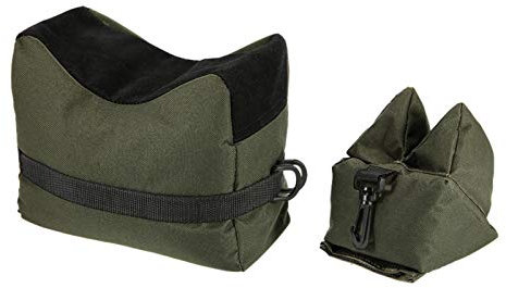 2 Almohadillas para tiros al Aire Libre, Soporte Delantero y Trasero, Soporte para Bolsa de, Soporte para Armas, Parte Delantera y Trasera, Juego de Almohadillas para Tiro, Saco de con