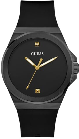 GUESS Men Analogue Watch Vinyl