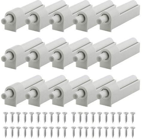 Amortiguadores para cajones, 16 unidades, amortiguadores para puertas, retardadores para puertas, pulsadores para puertas, amortiguadores para puerta de cocina, amortiguador para puerta de muebles
