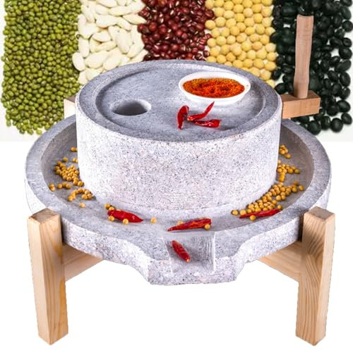 Hand Grain Mill Grinder for Fresh Flour, Tofu, Soymilk, and More, Perfect for Home Use and Healthy Living