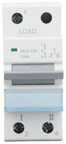 DC Circuit Breaker 125A Double Power Isolement Interrupteur Solaire de production d'énergie