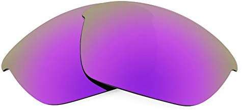 Revant Verres de Rechange Compatibles avec Oakley Half Jacket 2.0, Polarisés, Violet Plasma MirrorShield