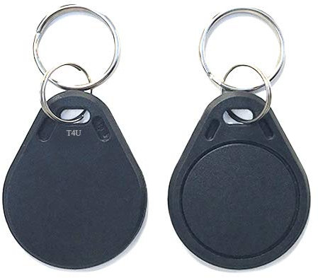 Lot de 10 Badges RFID 13.56Mhz | Programmable MCT Android | UID modifiable | Puce CUID | T4U®