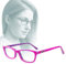Edison & King Fröhlich Feminine Lesebrille Joy (Pink, +1,00 dpt)