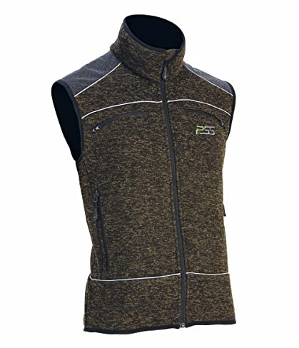 PSS Strickweste X-Treme Nordic Grün meliert Gr. M