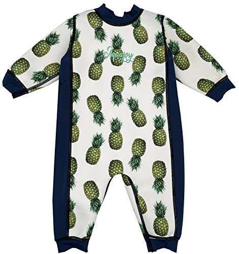 Aquajoy Warmsy - Traje de Neopreno Reversible para Bebés - Niño Pequeño - (12-24 Meses)