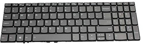 fqparts Replacement Teclado del Ordenador portátil para For Lenovo Ideapad Yoga 510-15IKB Yoga 510-15ISK Negro Versión en inglés de EE. UU.