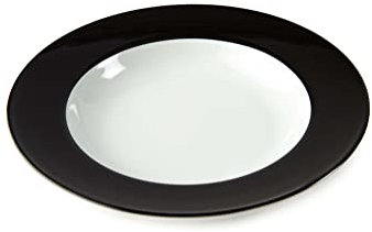 Tiefer Teller - 23 cm schwarz