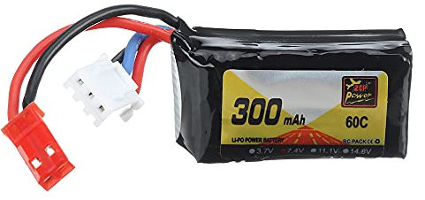 KINGDUO 7.4V 300Mah 60C 2S Lipo Batterie Prise Jst pour Drone De Course Rc FPV