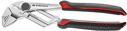Facom PWF250SPEPB - Pince-Clé 250 mm - Série CPE - Rapidité de Serrage et Desserage - Gaines Ergonomique Bi-Matière - Préhension Précise et Forte - Outillage pour Professionnels et Particuliers Noir
