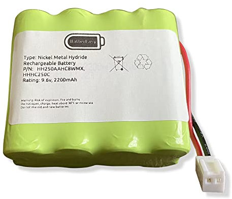 BatterEasy Battery Replacement to fit HKC Quantum 70 SecureWave 9.6V Alarm Panel