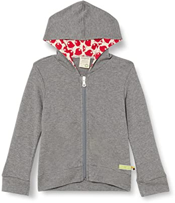 Loud + Proud Unisex Kinder Loud + Proud Kapuzenjacke, GOTS Zertifiziert Tierdruck Print (1er Pack)