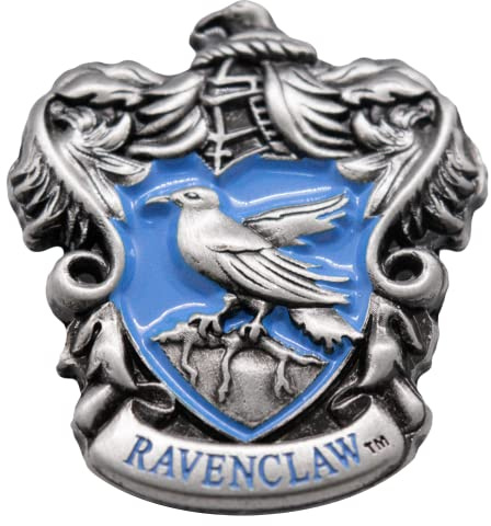 Lizenzierte Harry Potter Emaille Metall Ravenclaw Anstecker 3,4 cm x 2,3 cm