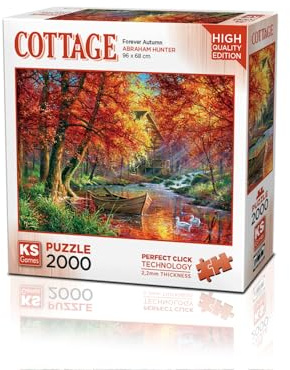 KS Puzzle 22514 - Herbst für Immer - 2000 Teile Puzzle für Erwachsene