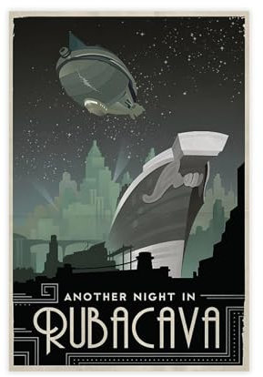 Grim Fandango Reise-Leinwand-Poster, Wandkunst, Dekordruck, Bild, Gemälde für Wohnzimmer, Schlafzimmer, Dekoration, ungerahmt, 40 x 60 cm