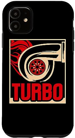 Hülle für iPhone 11 Turbolader I Auto Tuning I Kompressor Turbo I Autoliebhaber