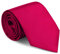 URAQT Cravatta Uomo, Cravatte Slim Uomo Eleganti Neckties, Sottile Tinta Unita Cravatta in Diversi Colori, Cravattino per Lavoro, Festa, Decorazione, 145cm * 8cm(Rosso rosa scuro)