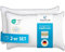 Kopfkissen 40x60 inSPIRO 2er Set, Orthopädisches Schlaf-Kissen von Schlafexperten entwickelt, 40 x 60 cm pillow für Seitenschläfer, Rückenschläfer, Bauchschläfer, Nackenstützkissen für Allergiker