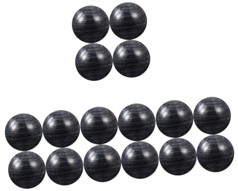 FRCOLOR Den Ball Drehen Fitness-Massage Erwachsene Sensorische Bälle Doppelmassage Hände Hand Ball Em Handball Outdoor-handmassagegeräte Palm Massageball Stein Black