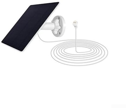 Efficient DC Solar Cells, Solar Camera Charger, Security Camera Power Supply, for Outdoor Use Powers, for Ring, for Google Security Cameras(for Googl)