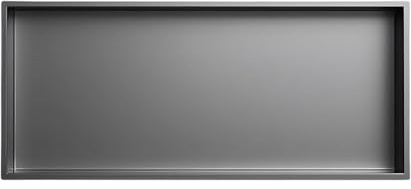 Baodiale Badezimmer-Wandnische, Edelstahl-Duschwand-Einbauregal, wasserdichte Badezimmeraufbewahrung, einfache Installation ohne Fliesen