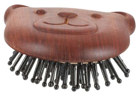 COLLBATH Kopfhautmassagekamm Klein Tragbar Glatt Ergonomisch für Durchblutungsförderung und Haarmassage Wellness Massagegerät Geschenk