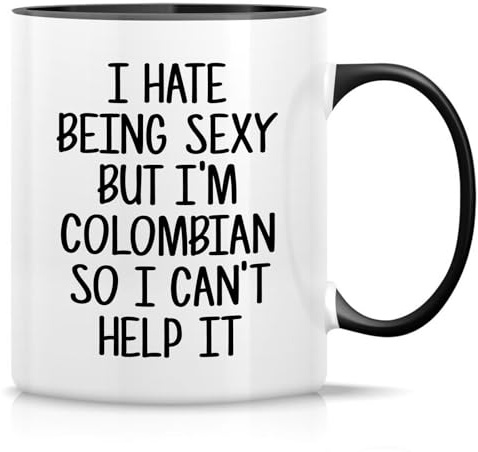 Taza Sexy Colombiana Tazas De Café Personalizada Tazas Premium Para Oficina Regalo Hogar 330Ml