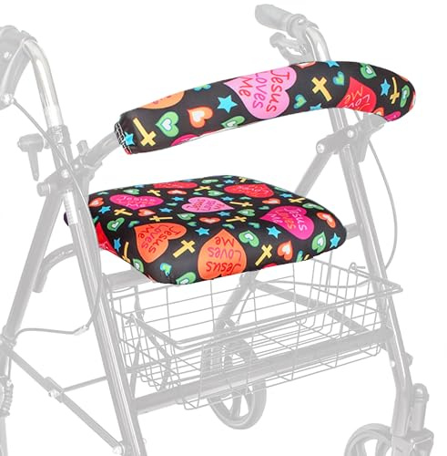 Top Glides Universal Rollator Rollator Sitz- und Rückenlehnenbezug