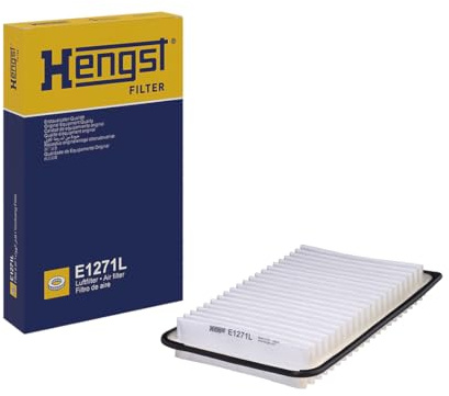 HENGST - Luftfilter E1271L - Luft-Filtereinsatz für KFZ | Hochwertiger Motorluftfilter für Otto- oder Dieselmotor - Schutz für Motoren - Wasserbeständig