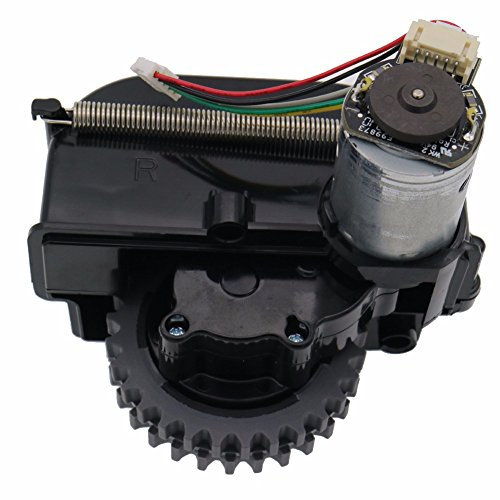 Louu Robot aspirapolvere Accessori Ricambi per iLife V3 + V3 X 5 V5 V5s Ruote Robot Aspirapolvere Motori (Dritta Ruota)