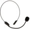Homyl Fashion Black Mic Microphone Headset Toy Halloween Party Costume Prop Gift