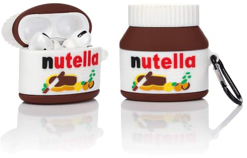 ZAHIUS Silikon Hülle Kompatibel mit Airpods Pro Case Cover Lustige Abdeckung [Getränkedosen Serie] (Schokoladensoße)