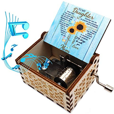 Doreen's Boutique You are My Sunshine Spieluhr – Geschenke von Mutter zu Tochter – 1 Set (A018-mtd)