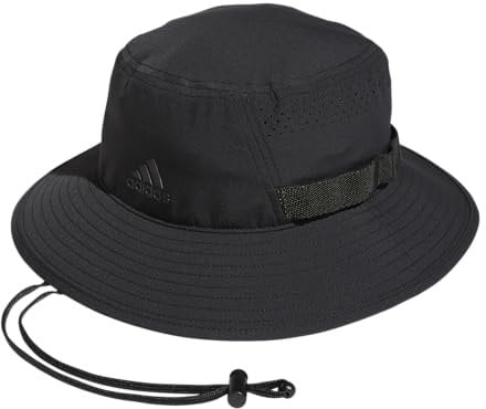 adidas Men's Victory 4 Bucket Hat, Black, Small-Medium
