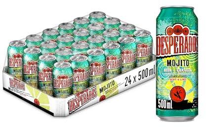Desperados Cerveza Mojito Pack Lata, 24 x 50cl