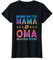 Zwei Titel Mama Oma Beste Mutter Spruch Geburtstag Muttertag T-Shirt