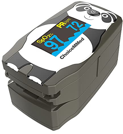 ChoiceMMed Fingerspitzen Pulsoximeter, MD300C55, Oximeter zur schnellen Messung der Herzfrequenz und Sauerstoffsättigung (SpO2), einfach, zuverlässig und langlebig physiologisch Überwachungsgerät
