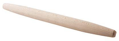 Italienisches Nudelholz Teigroller für Pasta und Pizza, Buchenholz, 45 cm
