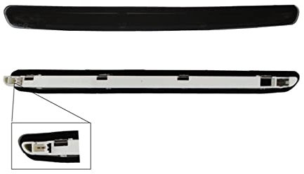 HZ-DESIGN Bremslicht 3. Bremsleuchte für Heckklappe in Rauchgrau Smoke LED passend für VW T6 Multivan Bus