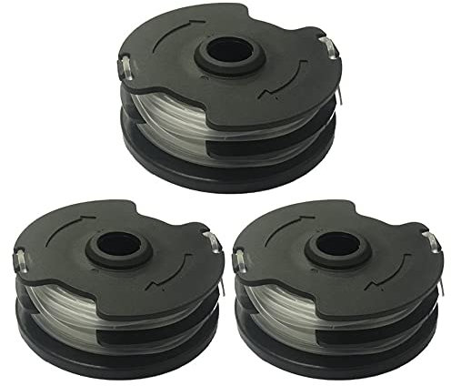 rngcpto Bobine di Ricambio per Parkside PRTA 20-Li A1 / B2 / C3 IAN351753 Bobine di Ricambio per Decespugliatori Tosaerba a Cordless Parkside PRT 300 A1, PRT 550 A1 / A3 (3pcs)
