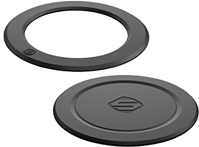 Scosche 2 Pack Adhesive Magnetic Adapter - MagSafe Compatible, Qi Wireless Charging, Phone Mount