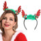 Reaky Serre-tête de Noël Avec Bois de Renne, Arbres, Coiffe Décorative, Couvre-chefs pour le Nouvel An, Bandeaux de Fête pour Cheveux pour Femme et Fille, 1 Pièce
