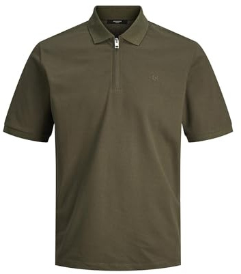 JACK & JONES Male Poloshirt Einfarbig Poloshirt