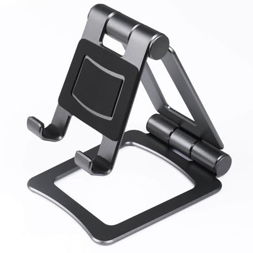 Tablet Ständer Verstellbare, Tablet Halterung - Universal Halter, Halterung, Dock für 2024 iPad Pro 9.7, 10.5, 11, 12.9, iPad Air Mini 6 5 4, Samsung Tab, und Tablet mit 4.7-13 Zoll - Gray
